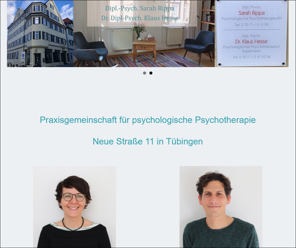 Psychotherapiepraxis Tübingen